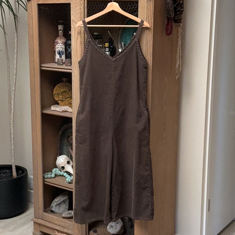 Billabong Windechaser Cord Jumpsuit in Green - Picture 4 of 14